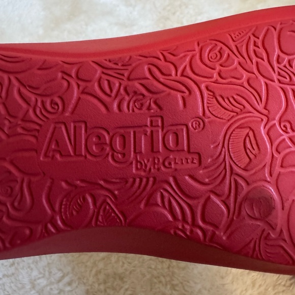 Alegria Printed Recovery Thong Sandals- Ode NWOT EU 38 US 8 - Picture 4 of 5